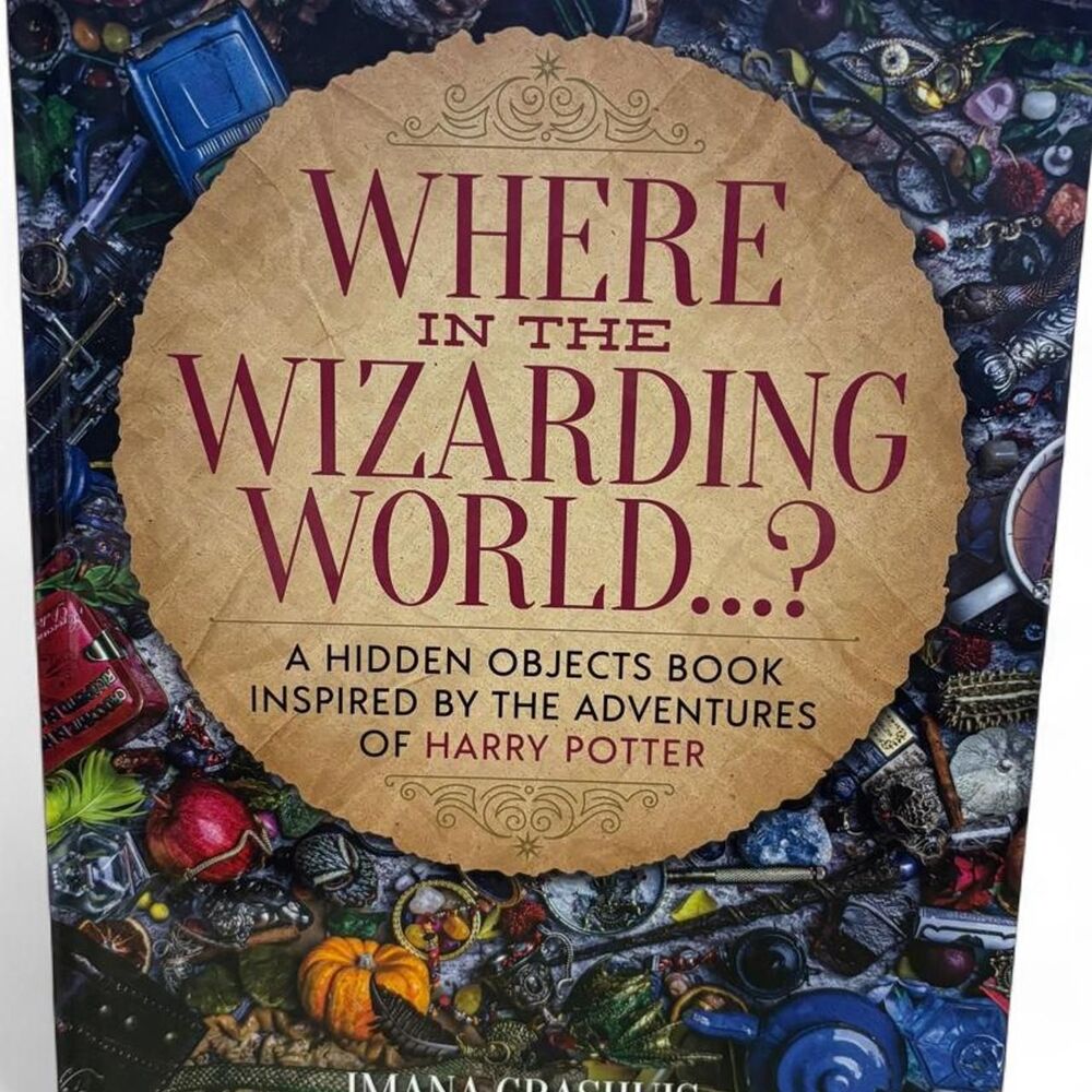 Harry Potter Where in the Wizarding World Hidden Objects Book